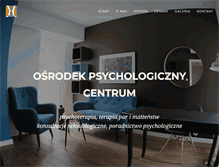 Tablet Screenshot of centrum-psycholog.pl